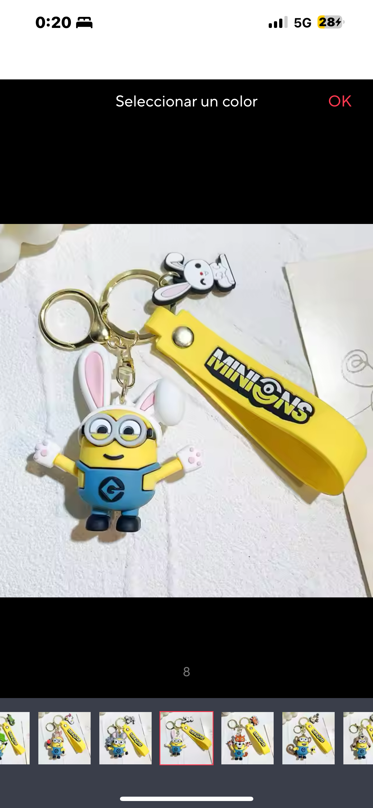 LLavero de Minions de Anime, serie del zodiaco chino