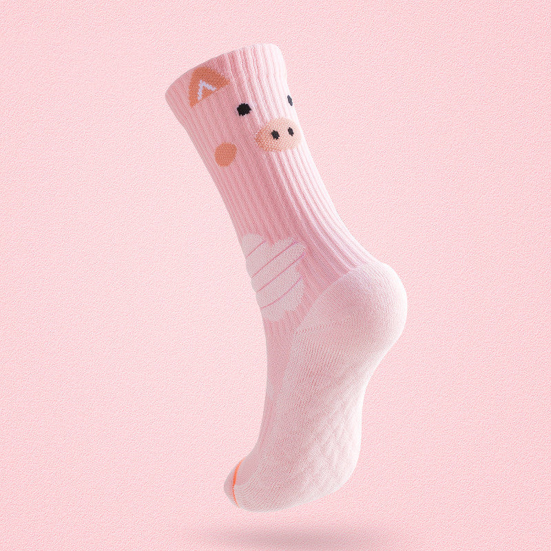 Women's Fashion Mid-tube Cartoon Socks