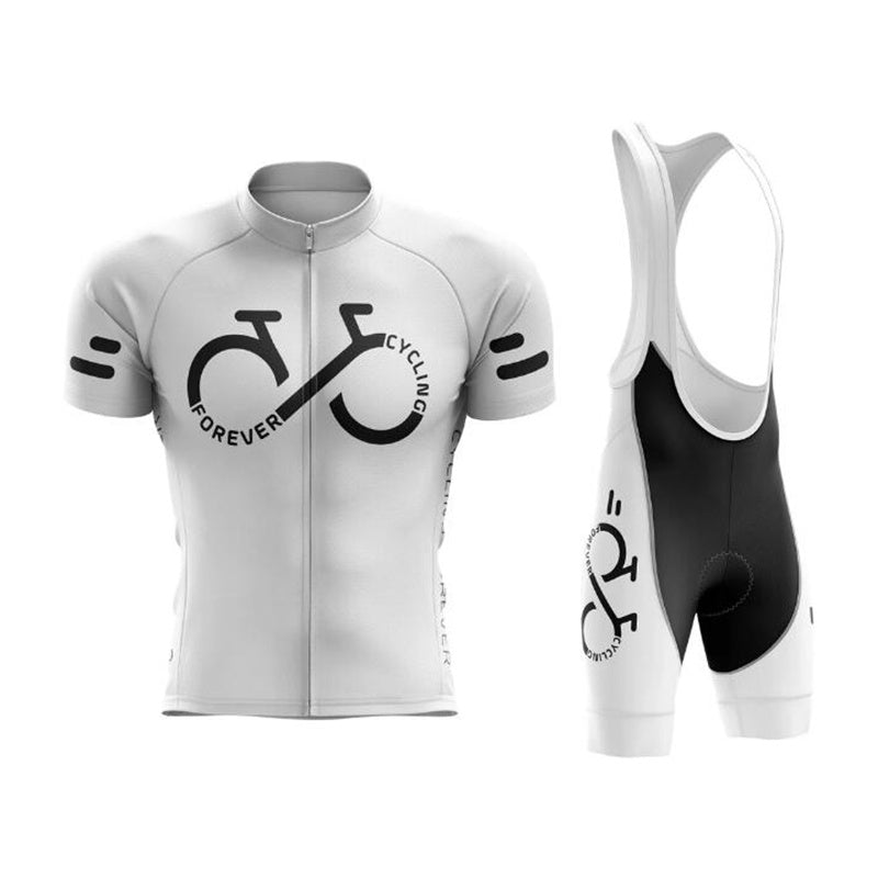 Short-sleeved Bib Cycling Clothes Suit Bicycle Men And Women Moisture Wicking Outdoor Clothes