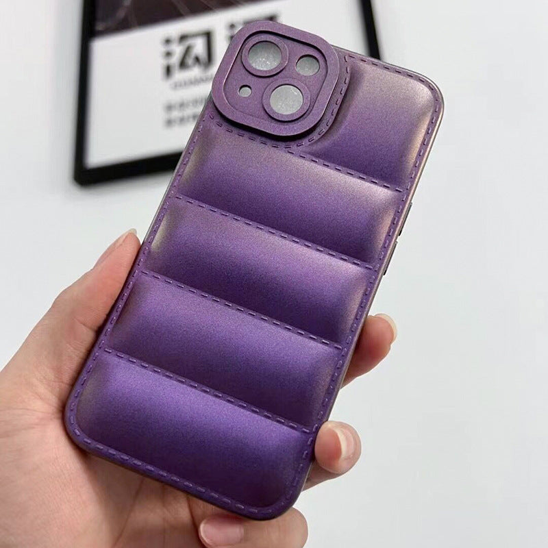 Creative Down Jacket Mobile Phone Case Silicone