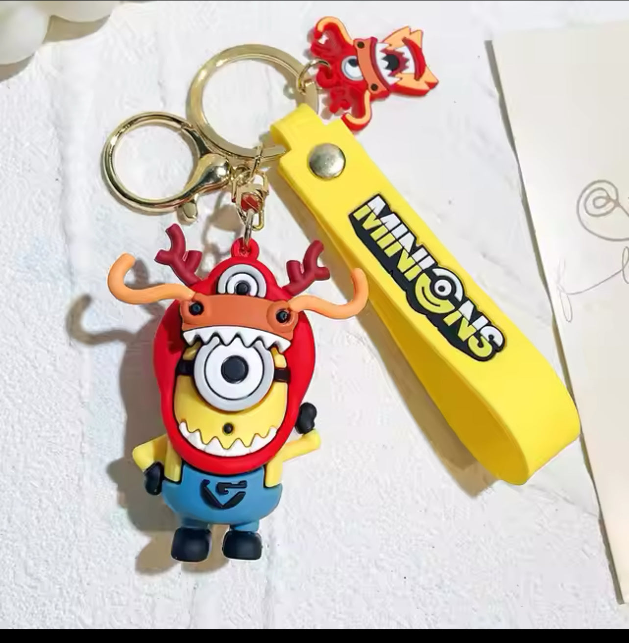 LLavero de Minions de Anime, serie del zodiaco chino