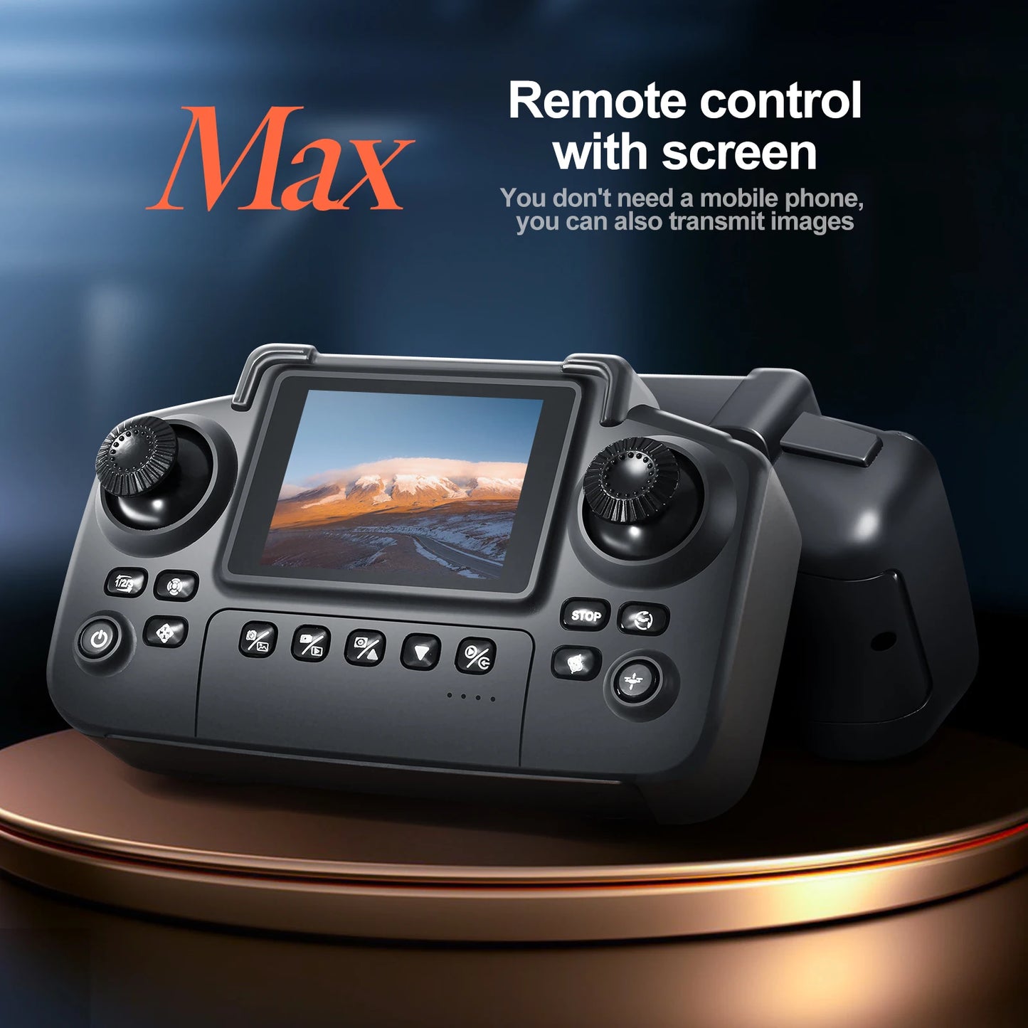 Dron aéreo E99 PRO con Control de pantalla, Avión de Control remoto con cámara Dual de alta definición, cuadricóptero plegable, regalo para niños