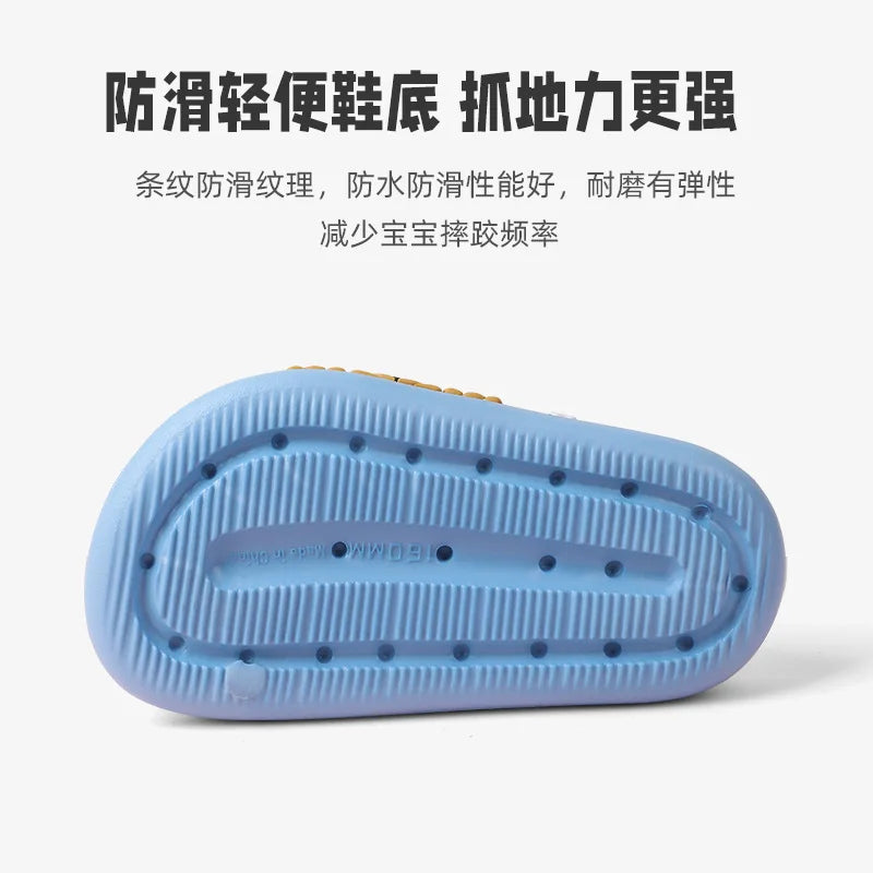 Cartoo Paw Patrol Bathroom Non-slip Children's Slippers Kawaii Boys Girls Puppy Patrol Chase Skye Figures One Word Drag Children