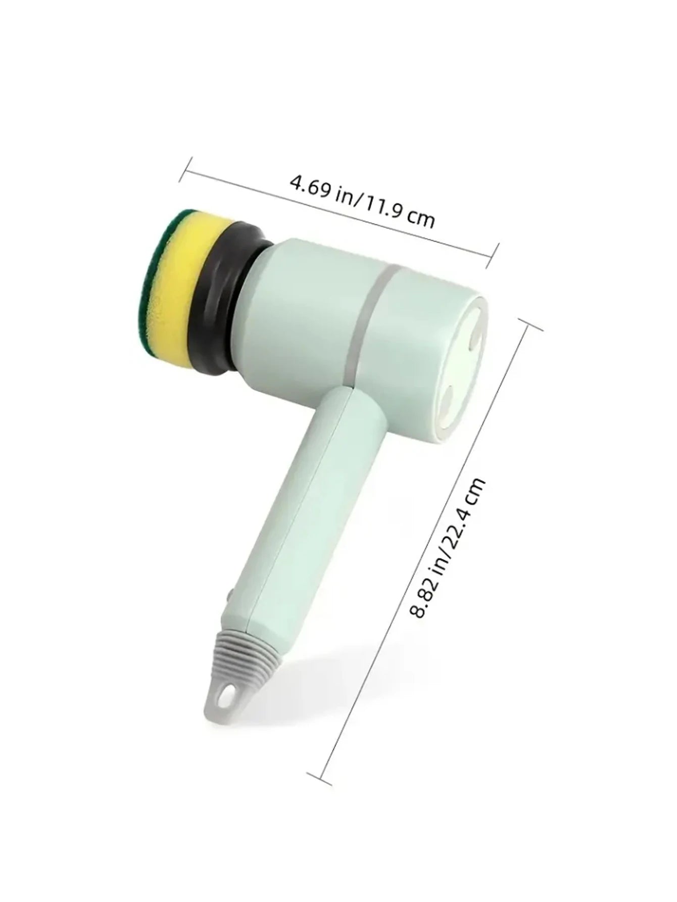 1pc Electric Spin Scrubber, Electric Cleaning Brush 3-in-1 Handheld Kitchen Cleaner Cordless Spin Scrubber, Power Scrubber Bathr