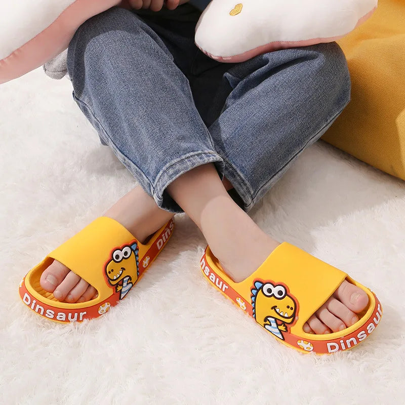 Pantuflas Kid Slippers 2023 Summer New Anti Slip Boy/Girl Sneaker Slippers Home Shoes Bathroom Slippers Girl Sandals Kid Shoe 신발
