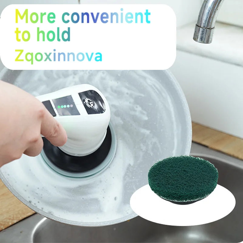 Depurador giratorio inalámbrico para el hogar, utensilios de cocina, cepillos para el cabello, escoba de baño, fregonas, cepillo de limpieza eléctrico multiusos