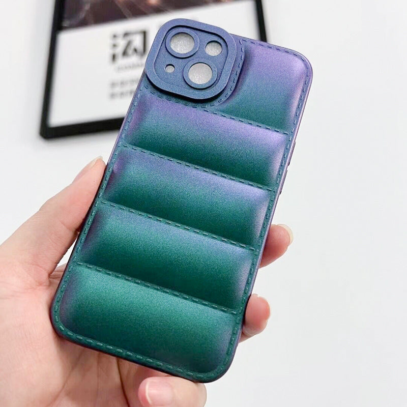 Creative Down Jacket Mobile Phone Case Silicone