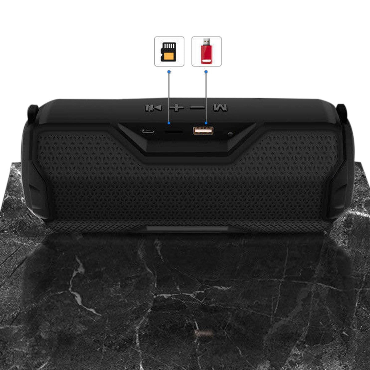 Bluetooth Speaker Outdoor Portable Strap Portable Sports Card